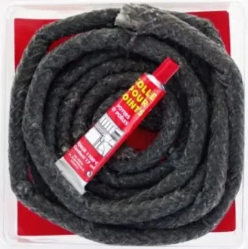 Rouleau de joint de porte rond avec tube de colle